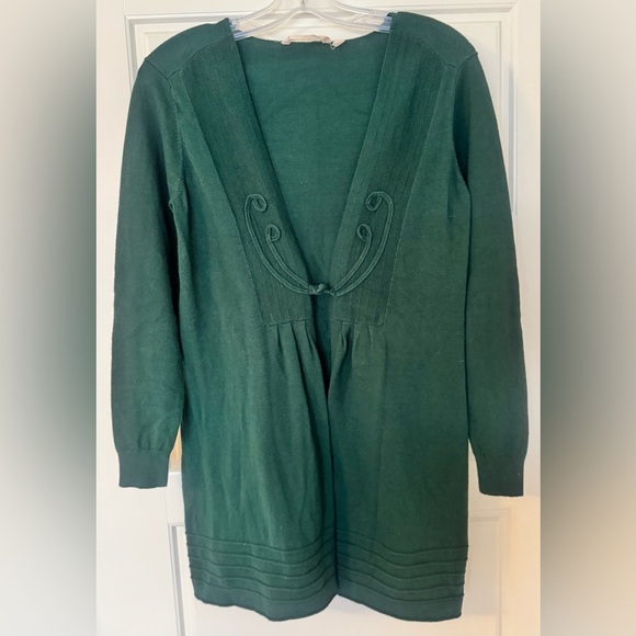 Soft Surroundings Sweaters - Soft Surroundings Sweater Women's Green Cardigan‎ Casual Long Sleeve Size XS